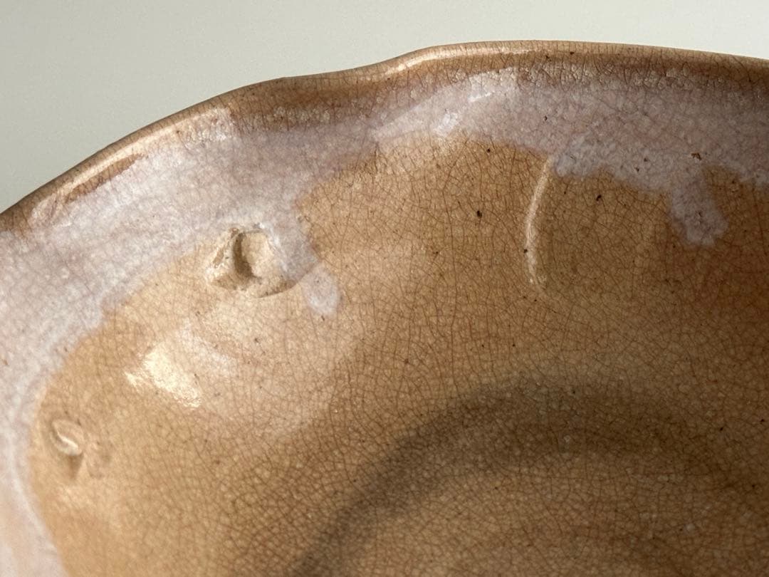 十代 坂高麗左衛門 萩 鉢 雪なだれの剥がれあり - メルカリ