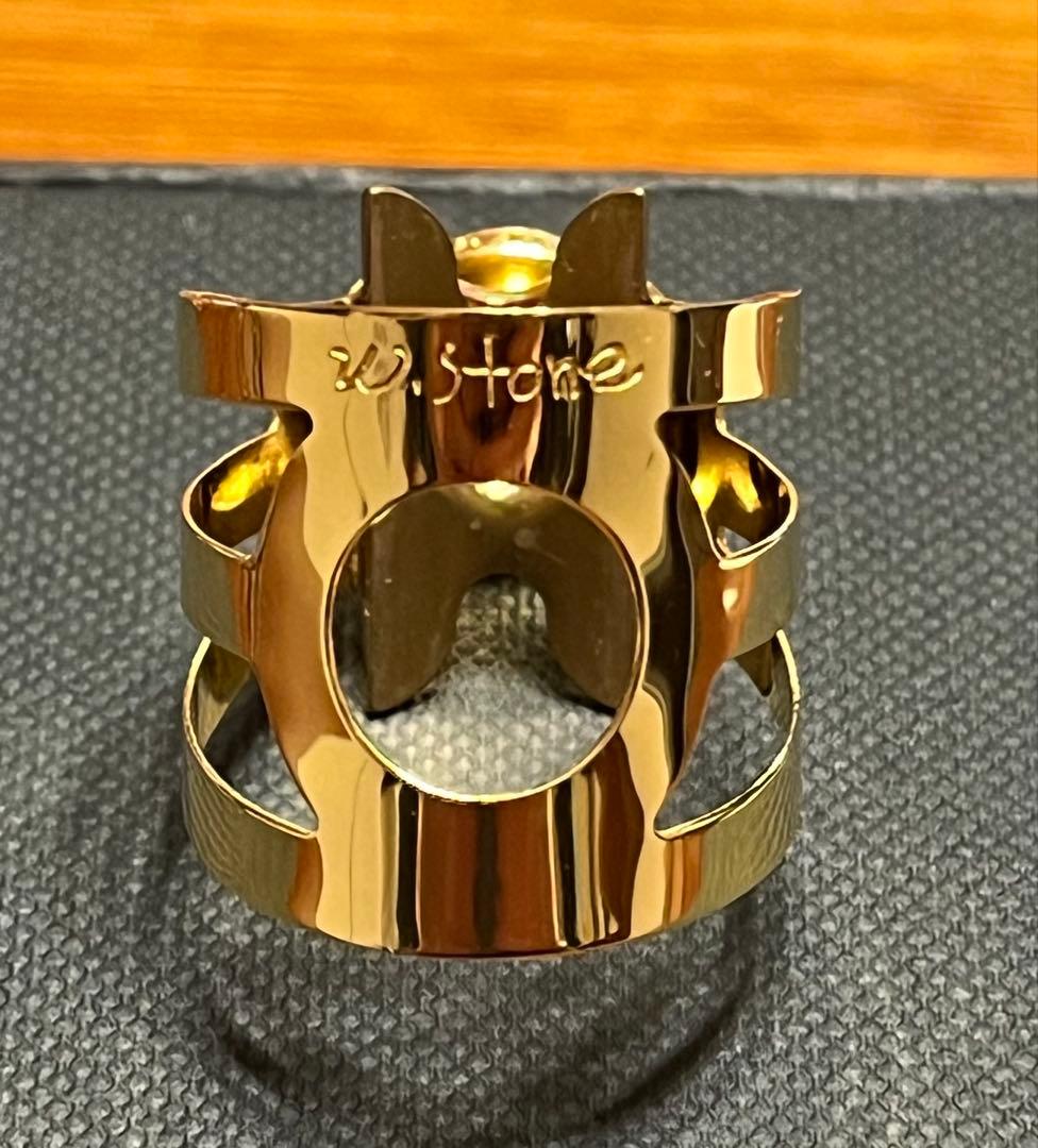 テナーサックス リガチャー【ウッドストーンCLASSIC】金メッキ メタル