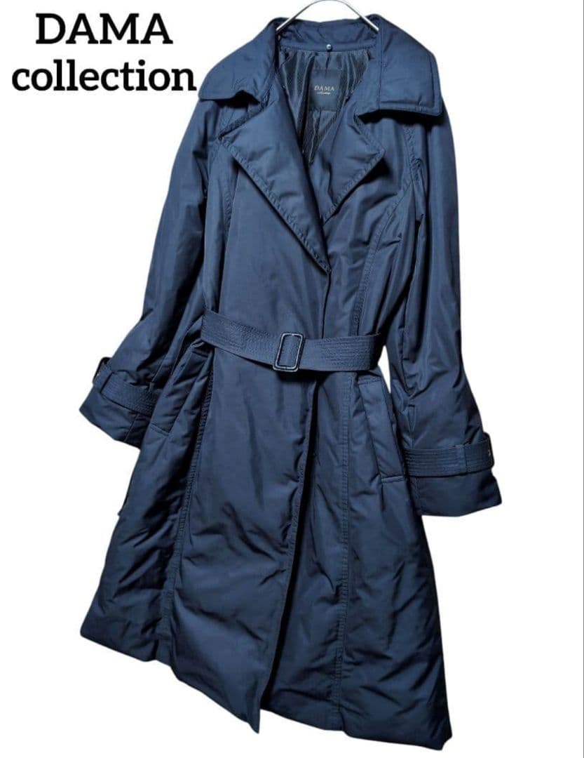 DAMAcollection ダーマコレクション美シルエット ロングダウンコート