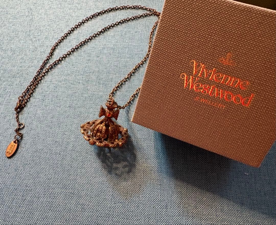 Vivienne Westwood オーブ　ロングチェーンネックレス