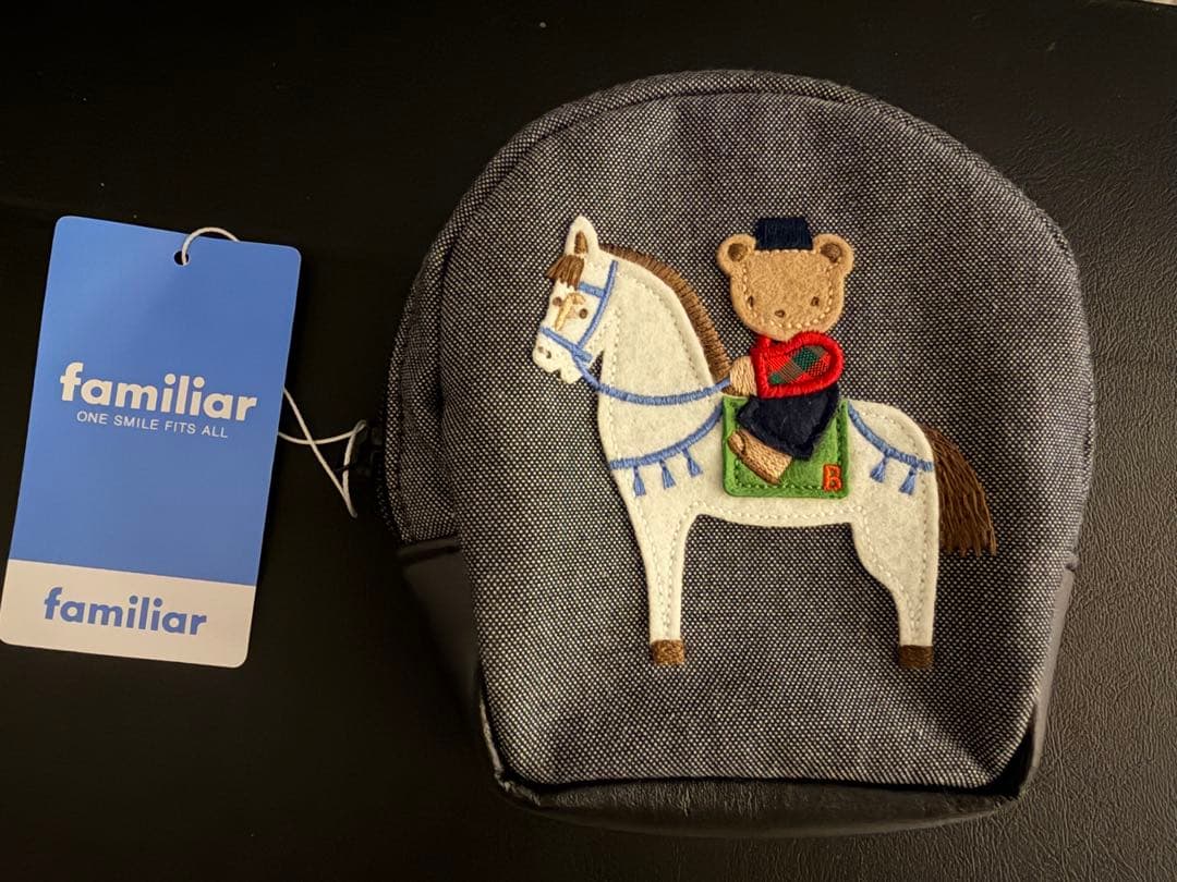 familiar BEAMSコラボ　午年　ポーチ