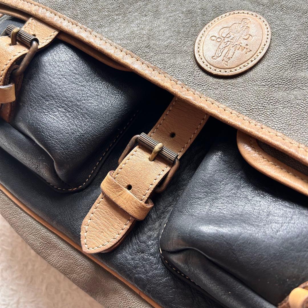 80s 激レア】シーピーカンパニー メッセンジャーバッグ ロゴパッチ