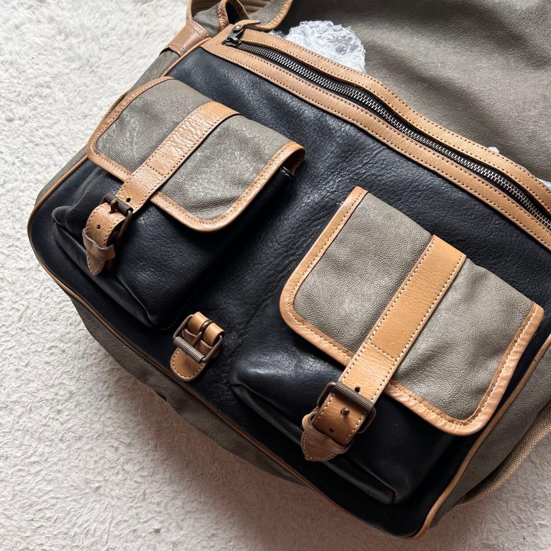 80s 激レア】シーピーカンパニー メッセンジャーバッグ ロゴパッチ