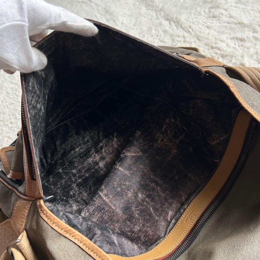 80s 激レア】シーピーカンパニー メッセンジャーバッグ ロゴパッチ