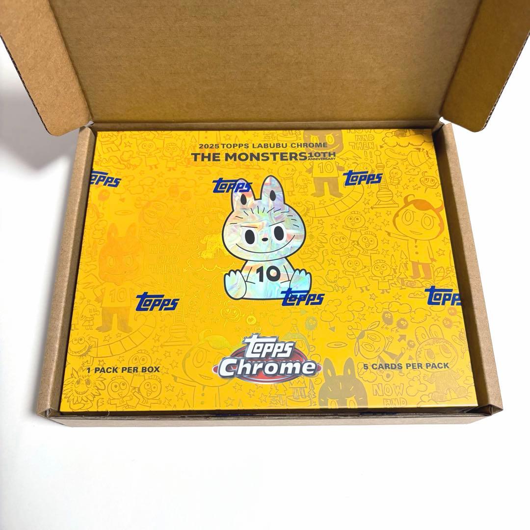 Topps Chrome 10周年記念ボックス ラブブ カード labubu