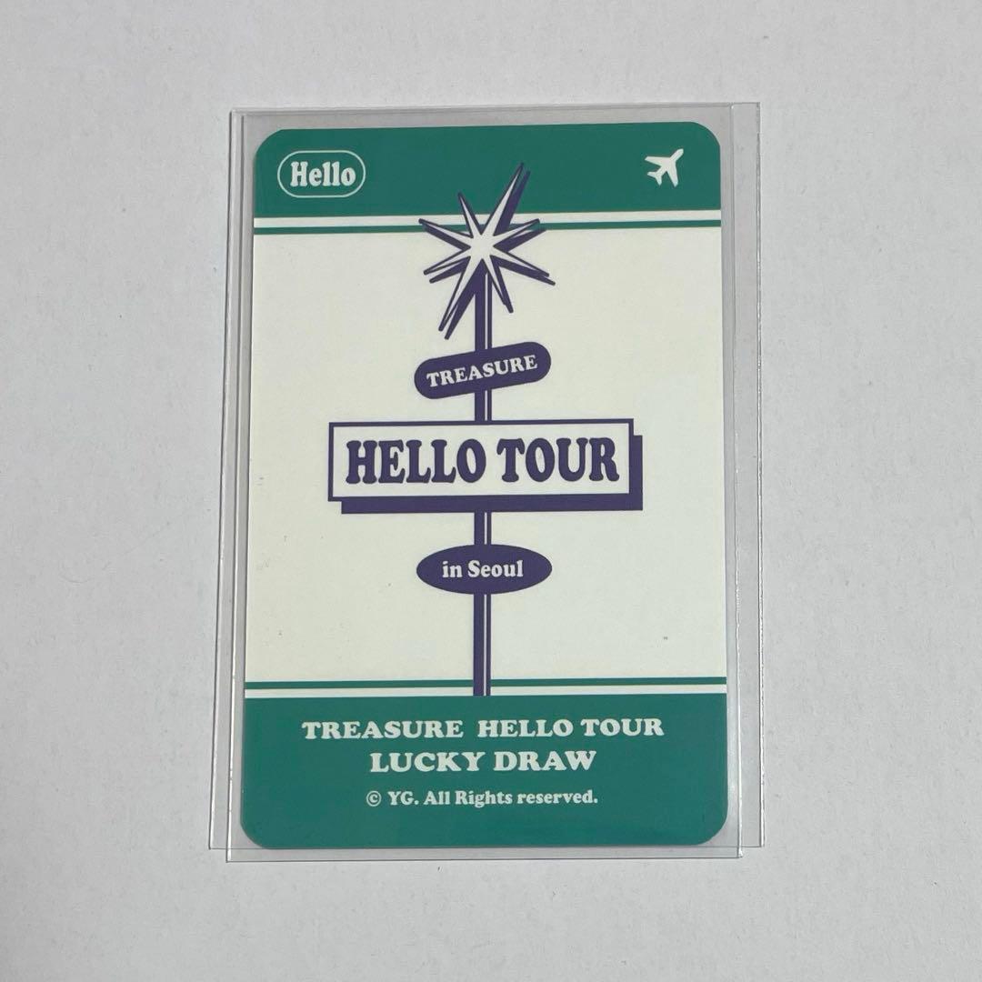 treasure ジュンギュ トレカ HELLO ソウルコン MD ラキドロ - メルカリ