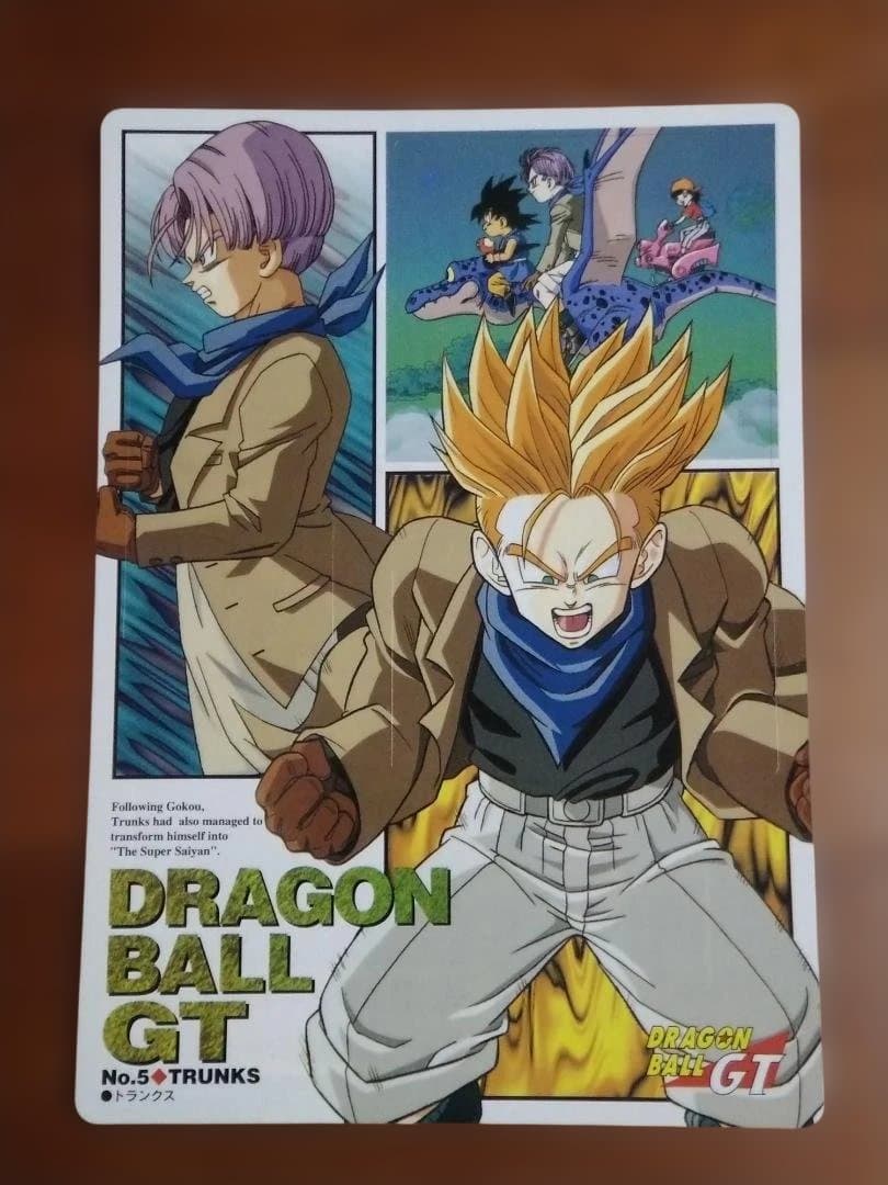 d*7様 ドラゴンボール GT ジャンボカードダス フルコンプ6枚セット