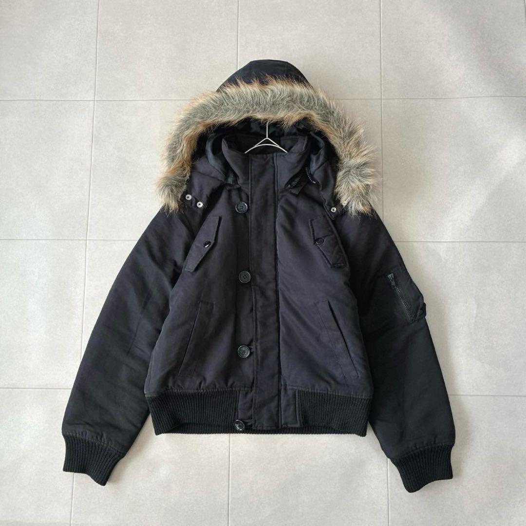 ジャケット・アウター military type MA1 N2B flight jacket N-2B Johnbull（ジョンブル） フライトジャケット アウター ナイロンツイル