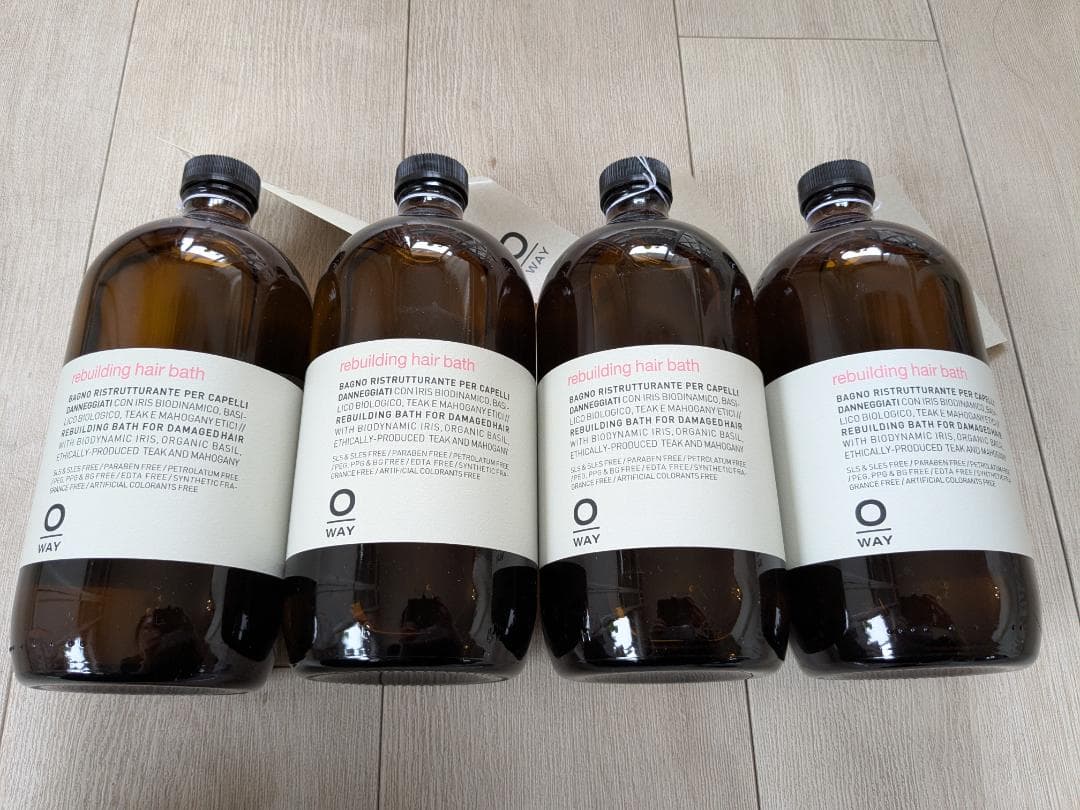 オーガニックウェイ　O-way リビルディングシャンプー 950ml✕4本セット