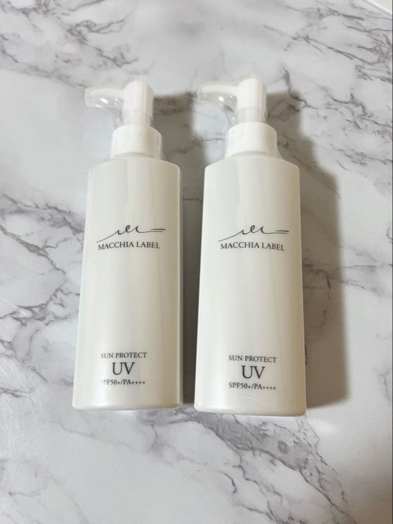マキアレイベル サンプロテクトUVジェル50+ 120ml 2セット