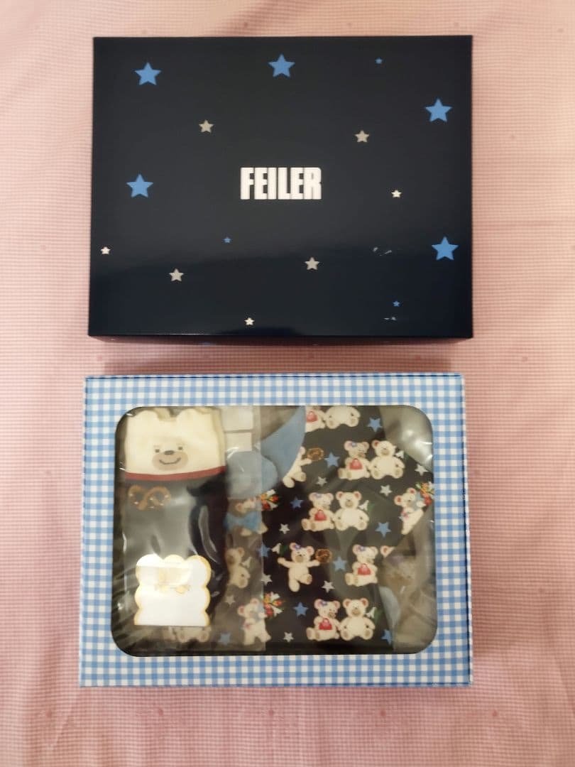 non.HAさま専用　フェイラー・　ベビーギフトセット(スタイ・巾着・ソックス)