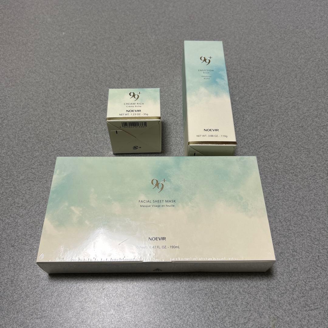 99+ FACIAL SHEET MASK NOEVIR 110ml セット