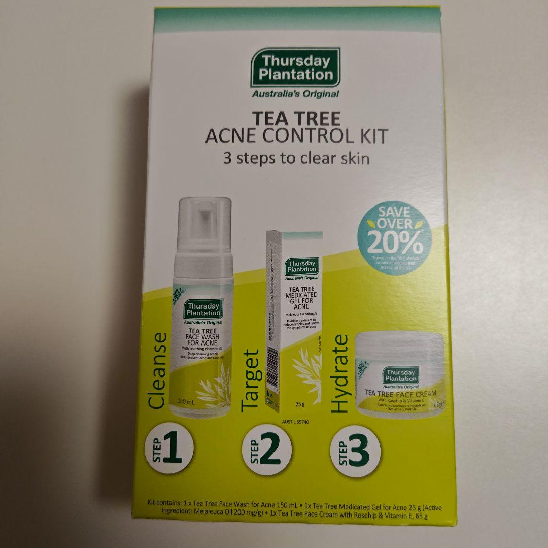 洗顔料 TER TREE ACNE CONTROL KIT