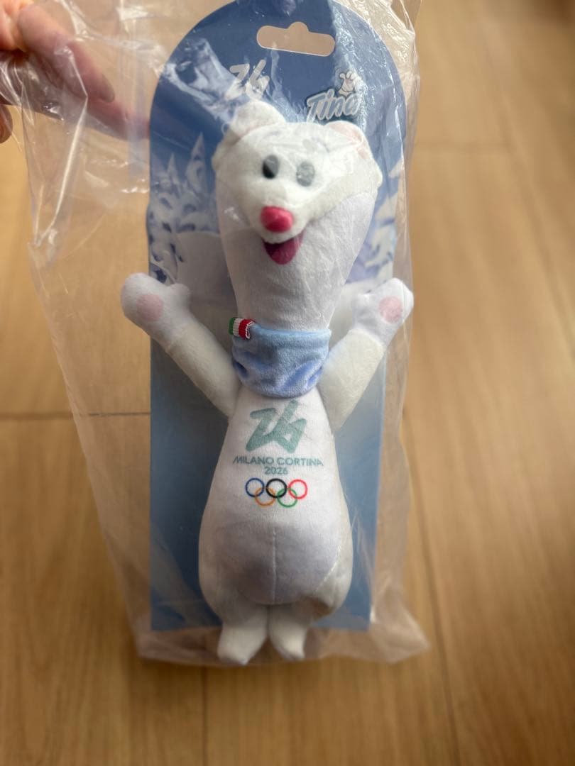 新品】Tina ぬいぐるみ マスコット ミラノ・コルティナ 2026 27