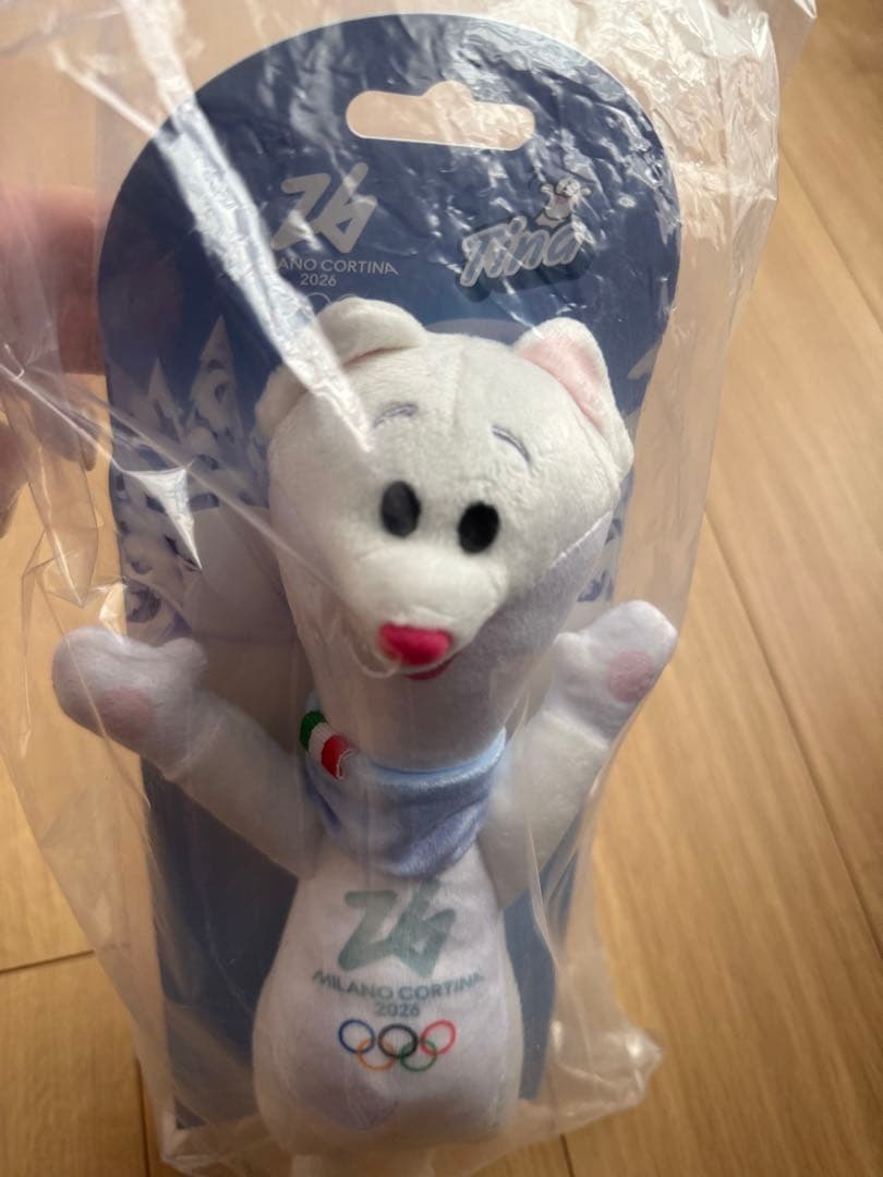 新品】Tina ぬいぐるみ マスコット ミラノ・コルティナ 2026 27