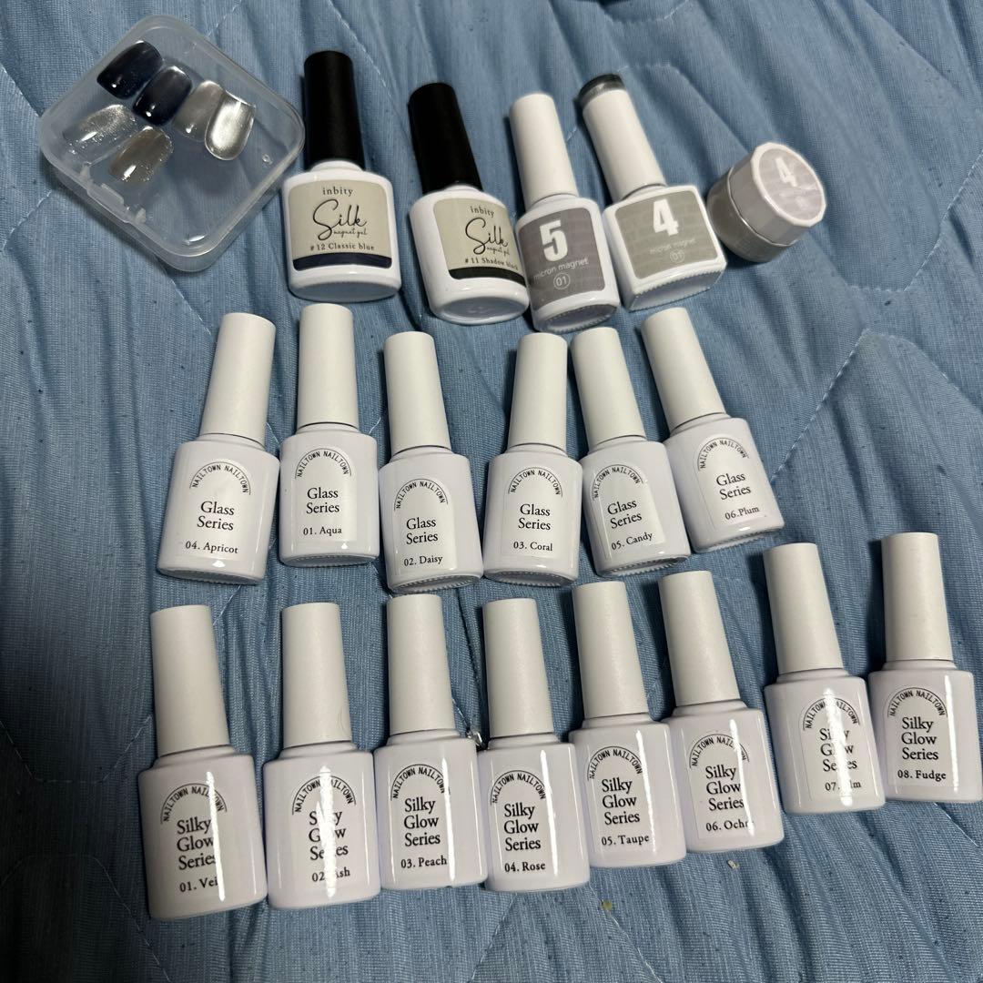 ネイルタウン 25本セット ジェル クレイジェル