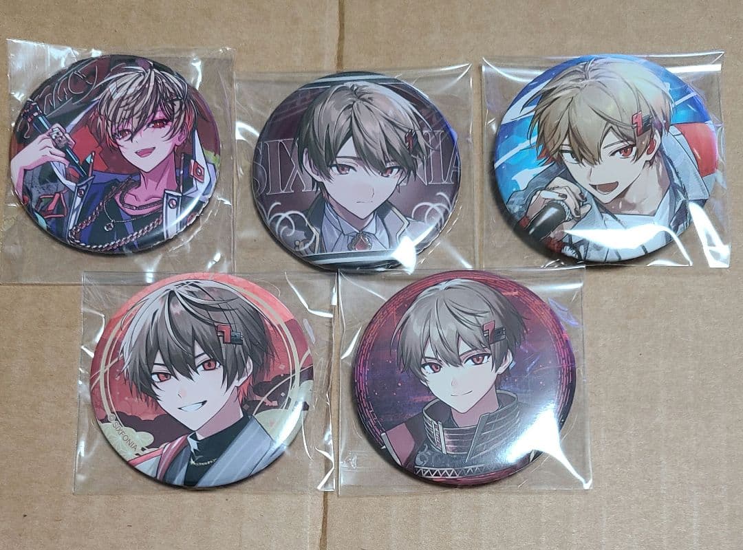 シクフォニ 缶バッジ 暇72 5個 - メルカリ