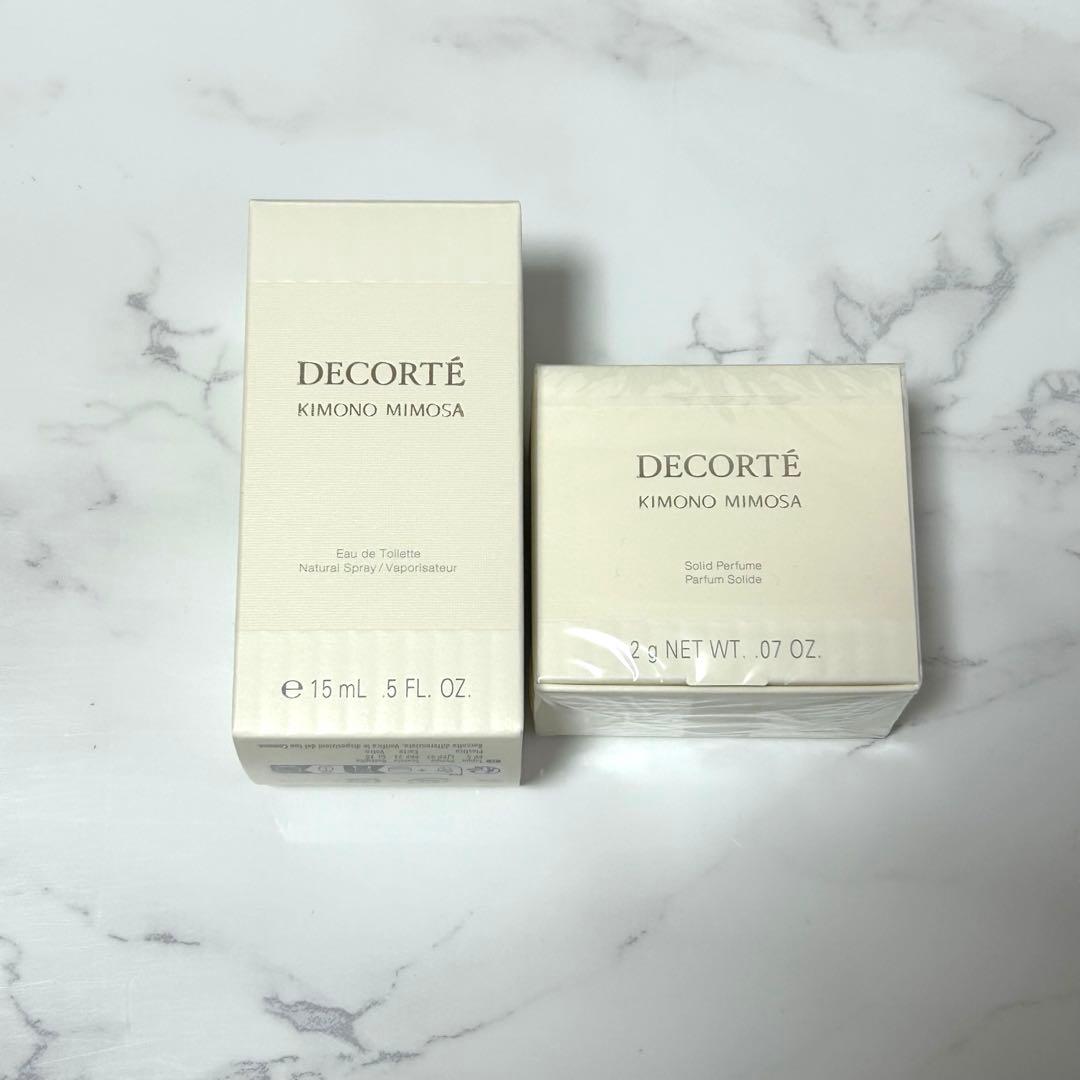 コスメデコルテ キモノ ミモザ オードトワレ&リソッドパフューム
