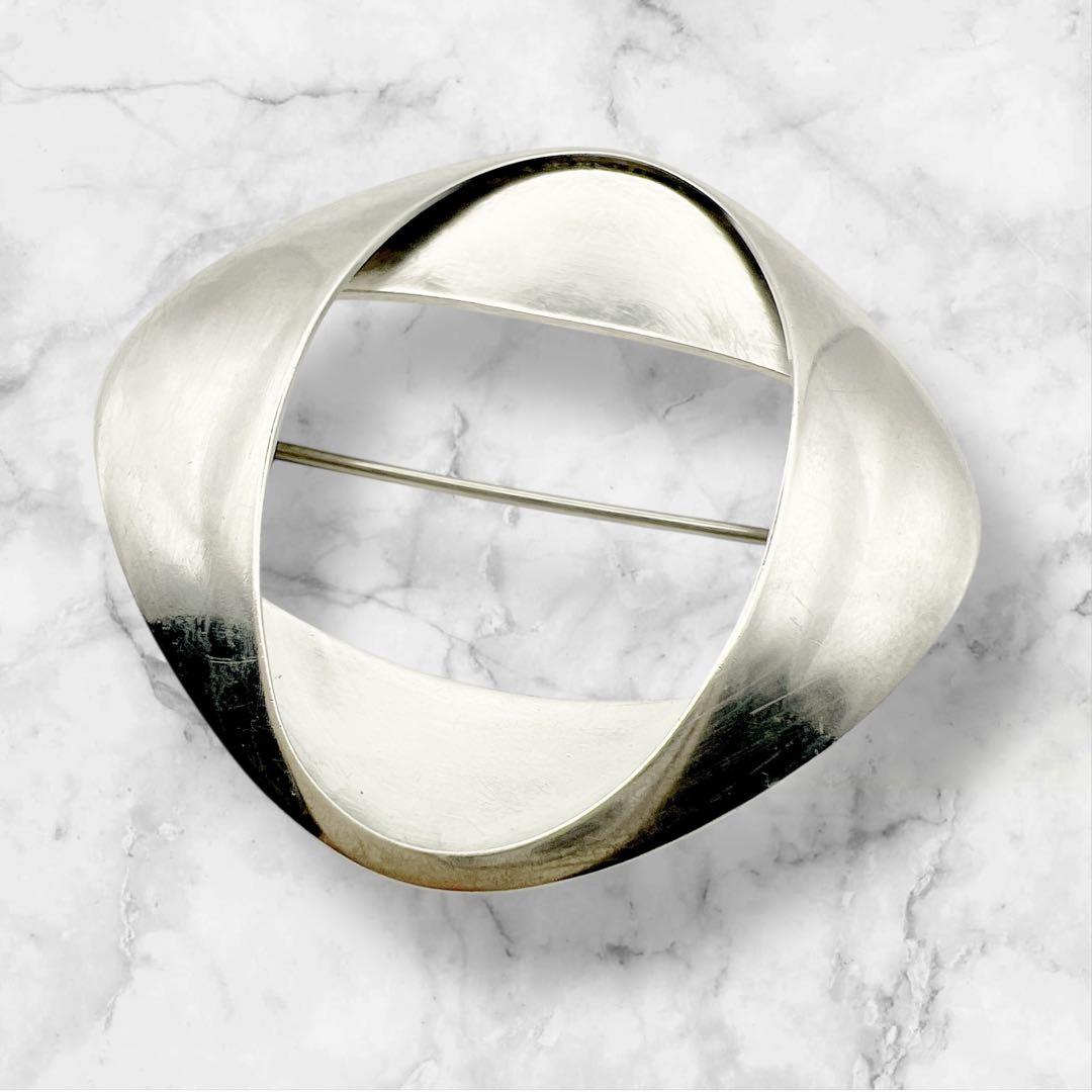 ジョージジェンセン 368 シルバー ピンブローチ - メルカリ