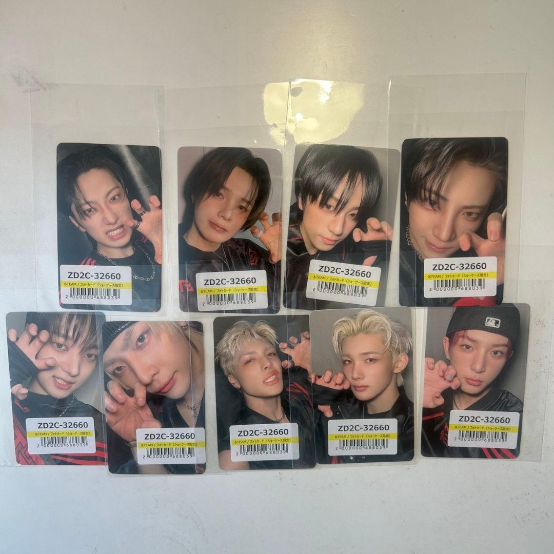 &team Back to life Photocard Box　トレカ