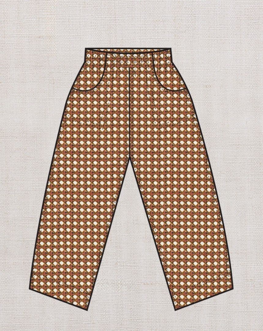 ボトムス・スパッツ Misha&Puff mto lattice camp pant 3y