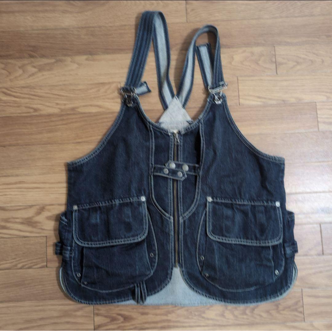 peak TAKIBI Denim Vest 焚き火ベスト