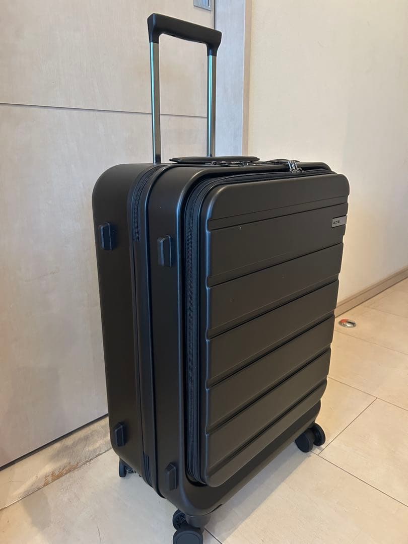 【新品未使用】ACE スーツケース 50L ブラック