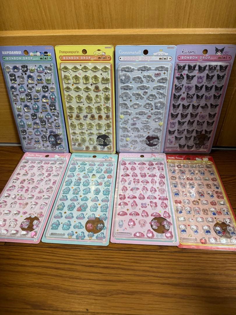 ボンボンドロップシール　サンリオミニ　全種類コンプ　即日発送