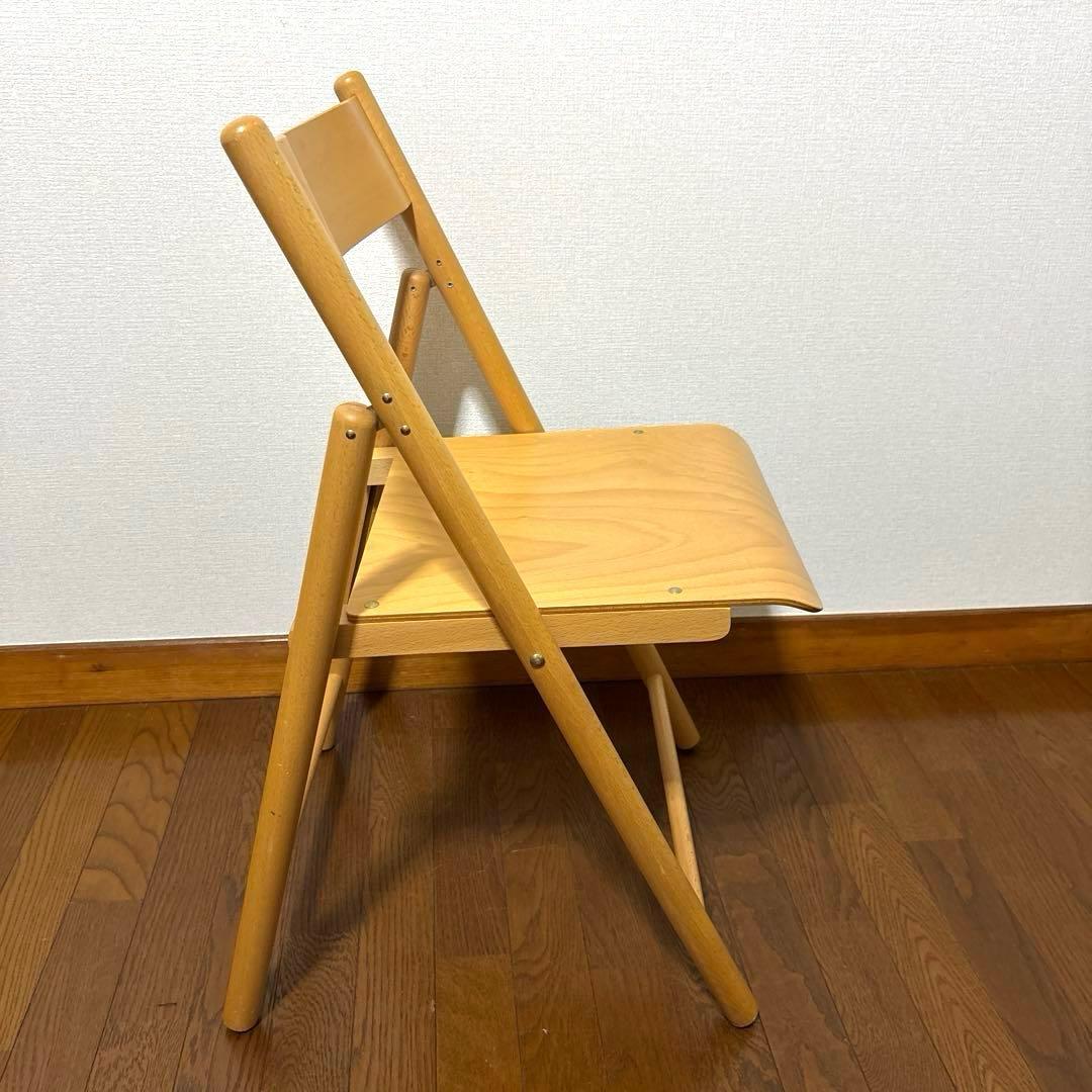 美品】無印良品 MUJI 折りたたみチェア ブナ材 廃盤 希少品 - メルカリ