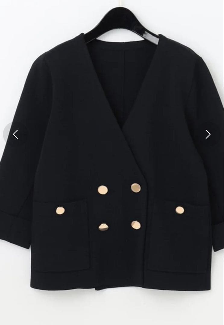 極美品　グレースコンチネンタル　ミラノリブ　ダブルジャケット　定価4万