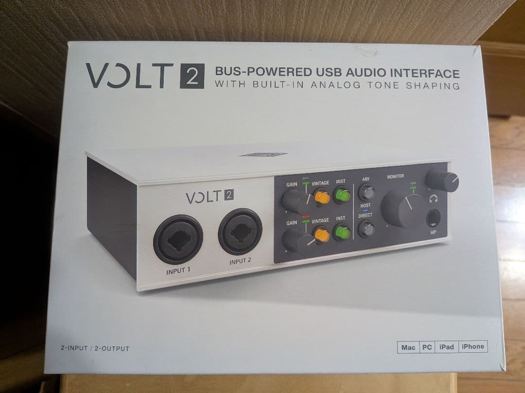 VOLT 2 USBオーディオインターフェイス Volt 2 USB Audio Interface – Universal Audio