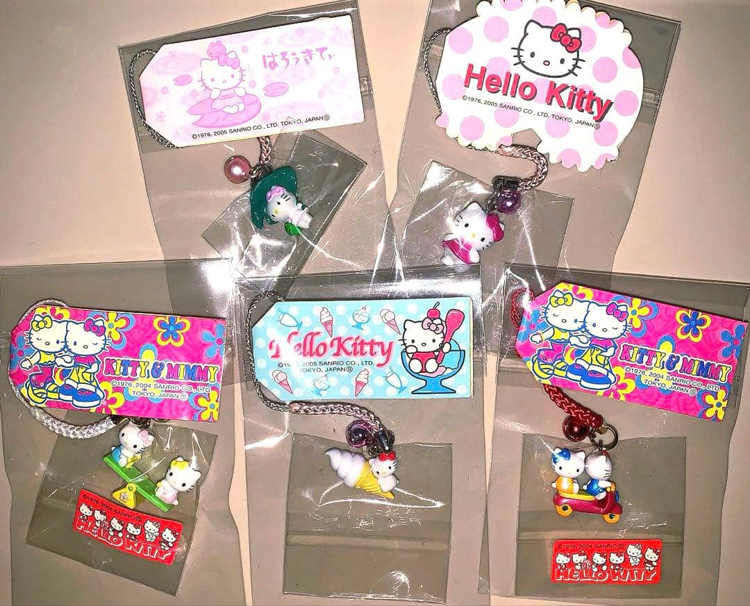 ソ*ラ様 ハローキティ キティ ミミィ 根付け　根付　まとめ売り