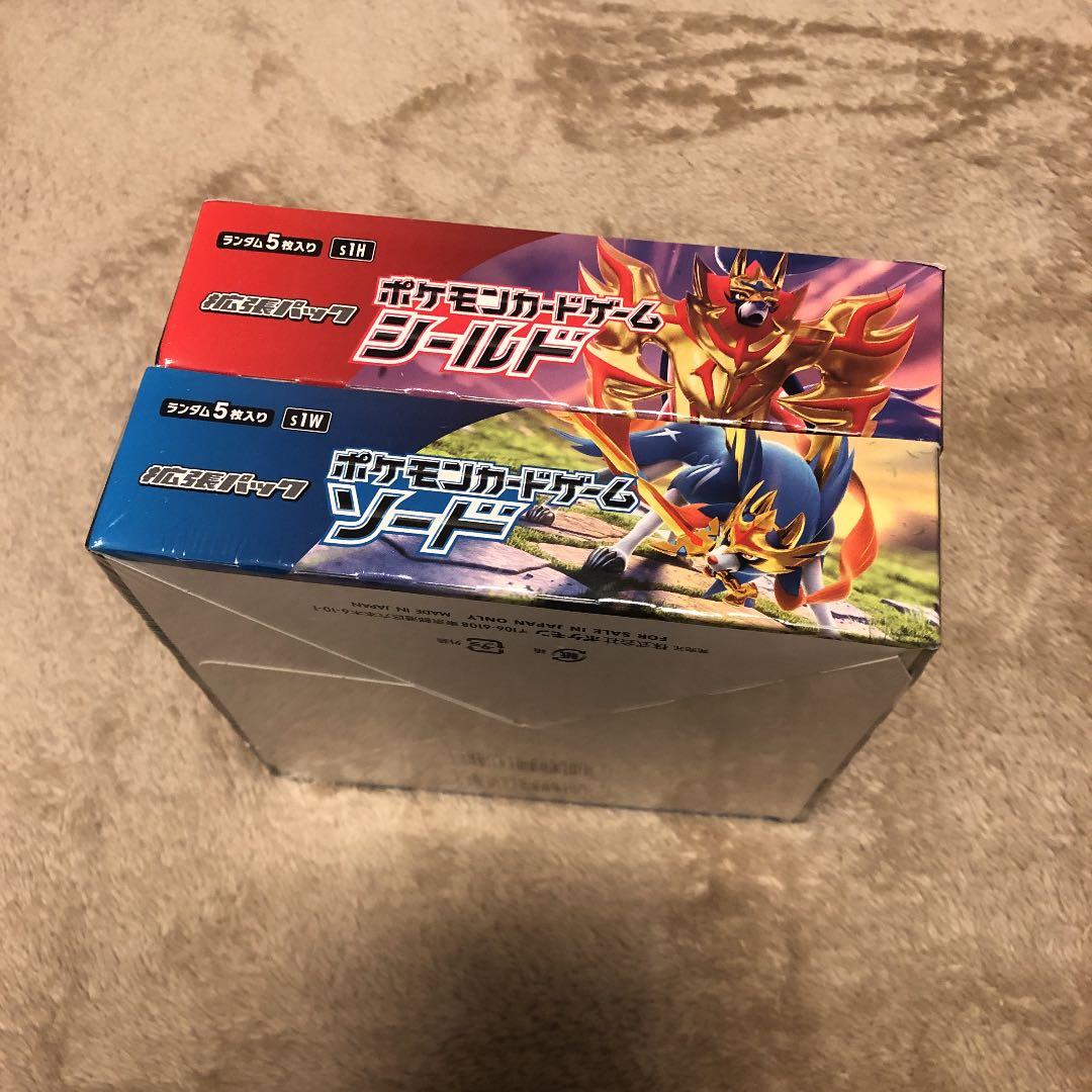 ポケモンカード ゲーム 拡張パックV BOX ソード ソード シールド
