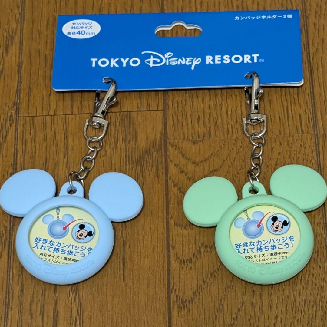 新品未使用品】東京ディズニーリゾート 缶バッチキーホルダー - メルカリ