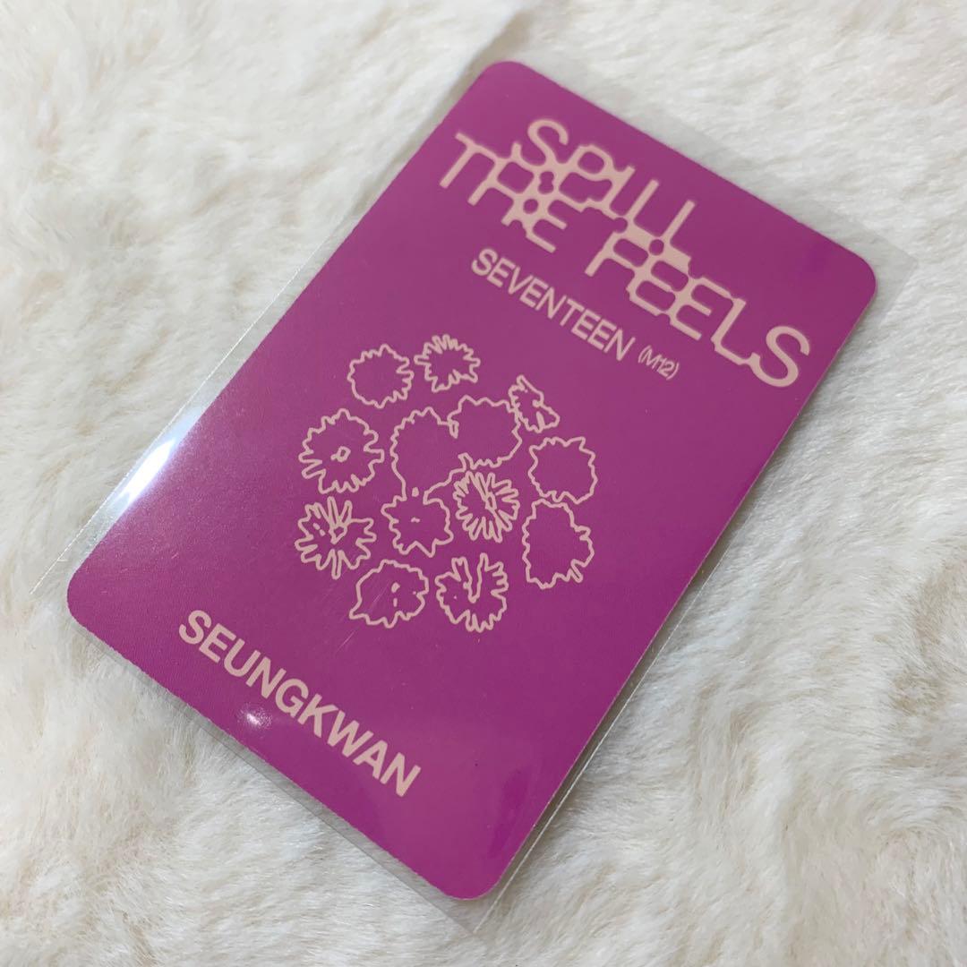 スングァン】サノクトレカ サノク トレカ 音楽番組 SEVENTEEN セブチ