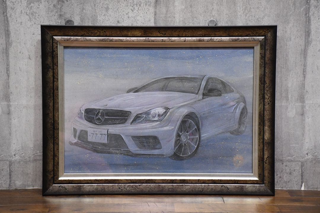 CHC6 真作保証 金子朋樹 悠久の風 金箔仕様 肉筆 日本画 印有 共シール