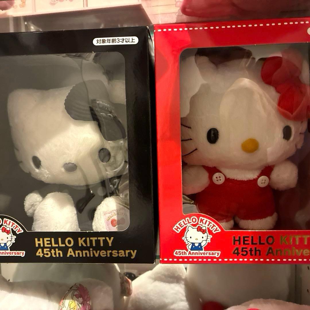 新品未開封 Hello Kitty 45th ぬいぐるみ 80S 70S - メルカリ