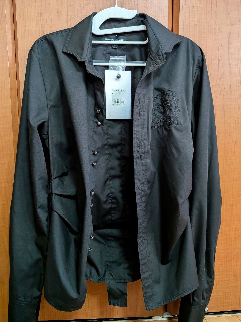 ROSEN KREUZ　BACK CROSS CROPPED SHIRT