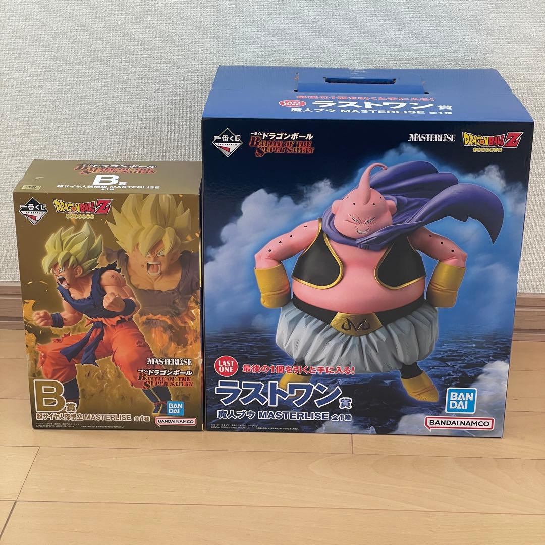 一番くじ ドラゴンボール B賞 ラストワン賞 2点 悟空 ブウ