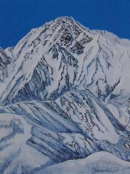 加山又造、雪晴れる、希少画集画、新品額装付、状態良好 - メルカリ