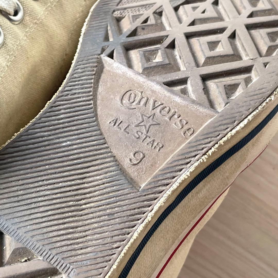 貴重な三ツ星！良い雰囲気！US9！70s コンバース チャックテイラー