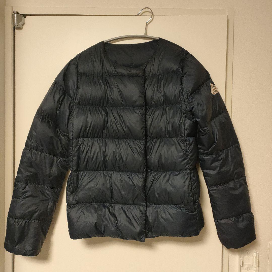美品　PYRENEX ネイビー ダウンジャケット　40サイズ