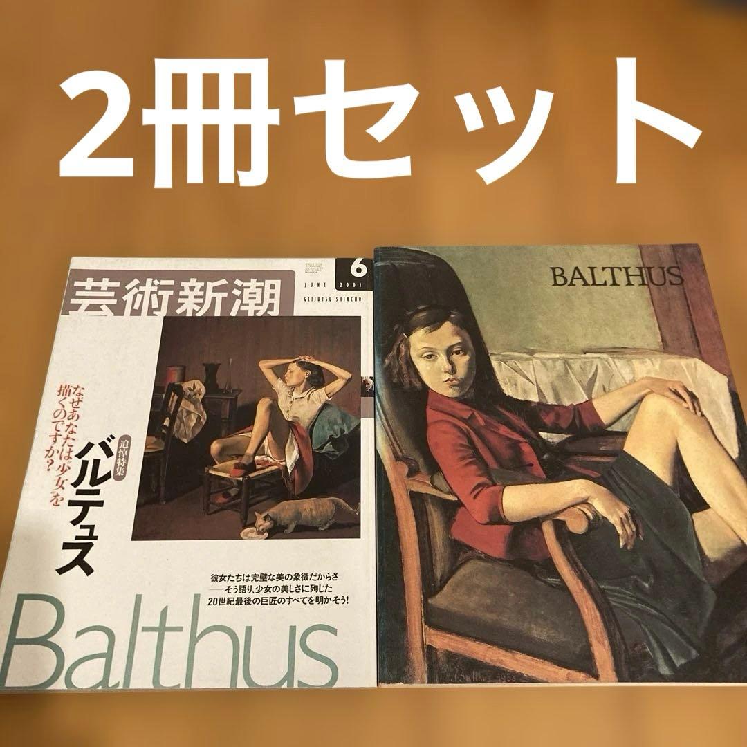 BALTHUS バルテュス展 図録 芸術新潮 バルテュス追悼特集 2冊セット