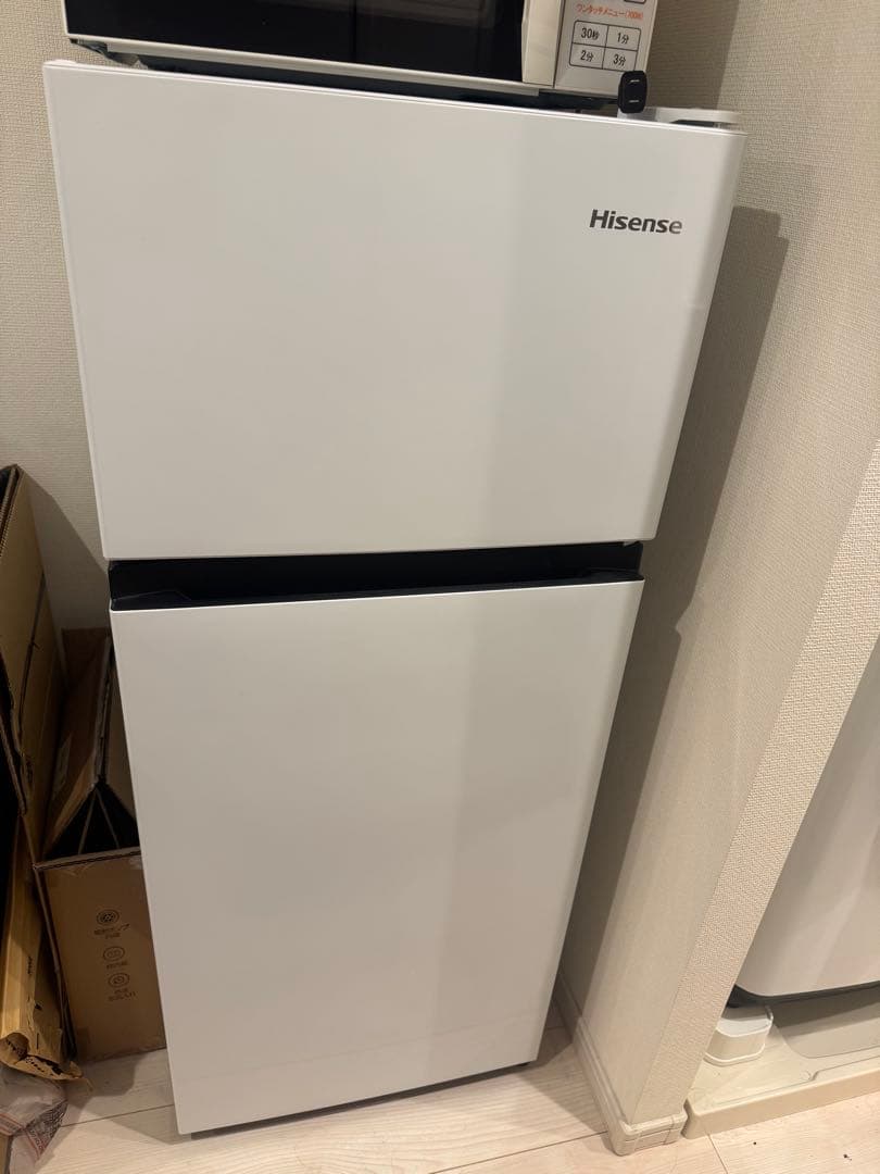 Hisense 2ドア冷蔵庫 ホワイト