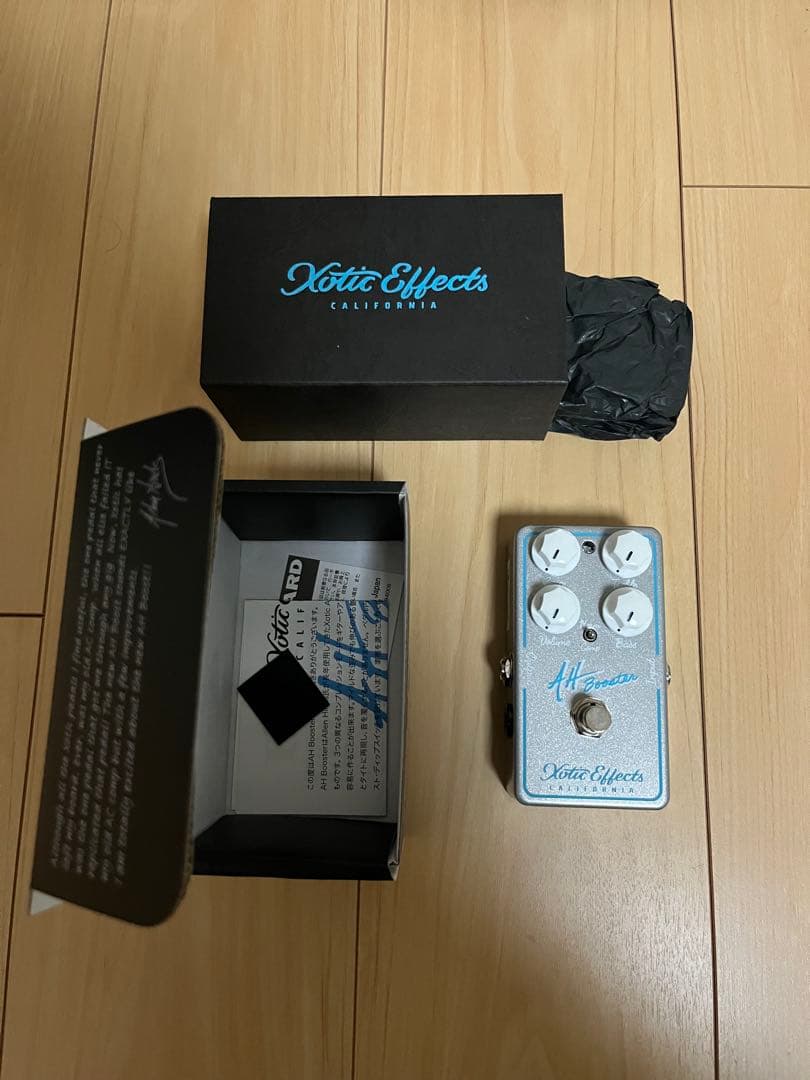 ギター xotic ah booster