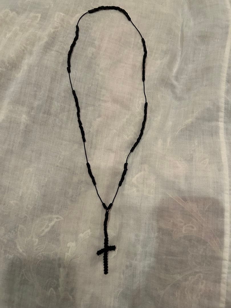 最終価格　ほぼ未使用　ナンバーナイン ロザリオ ネックレス　ソロイスト 楽天市場】【NUMBER (N)INE ナンバーナイン クロスロザリオネックレス