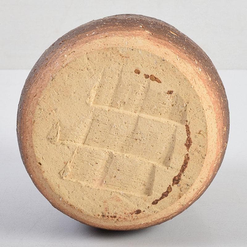 備前焼 金重道明造 伊部 擂茶花入 共箱 C 8913 - メルカリ