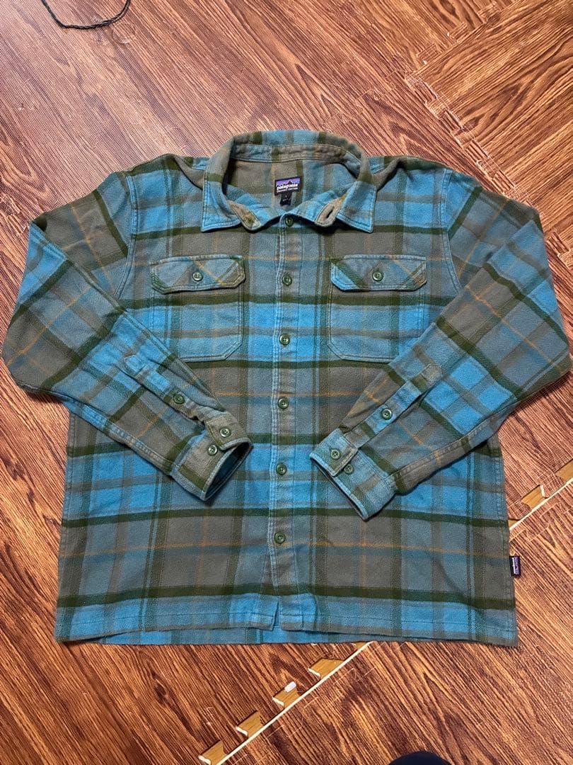 す*ぎ様 パタゴニアフィヨルドフランネルシャツ L 541302017年