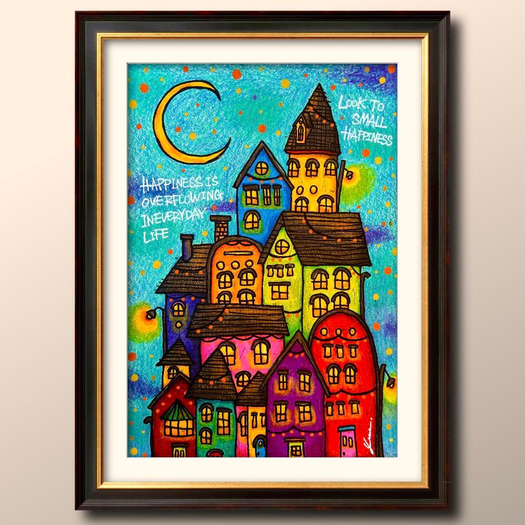 m**様 「 休憩がくれる贈りもの 」｜絵画 原画 抽象画 動物画 ドローイング