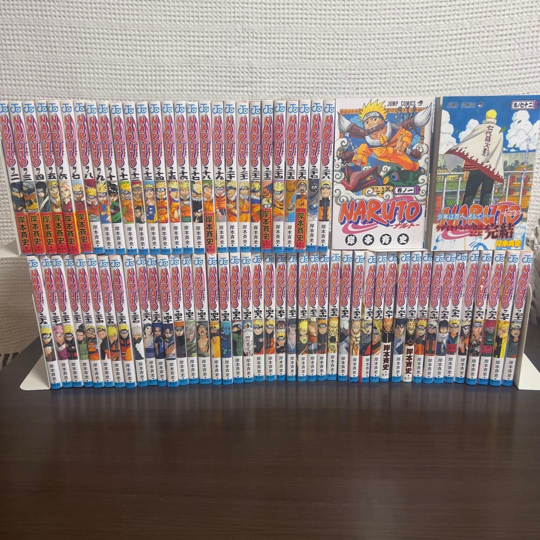 【早い者勝ち‼️】NARUTO ナルト全72巻 完結｜後半巻 初版多数名作一気読み